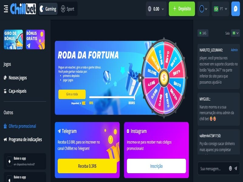 Receba promoções especiais pelo Instagram