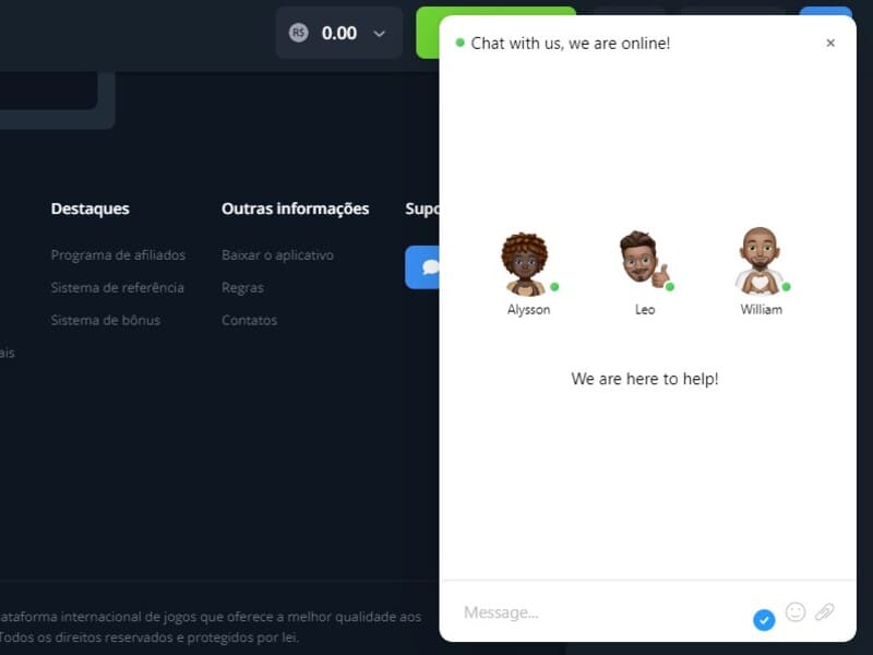 SAC cassino Chillbet