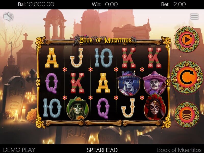 Características Book of Muertitos online