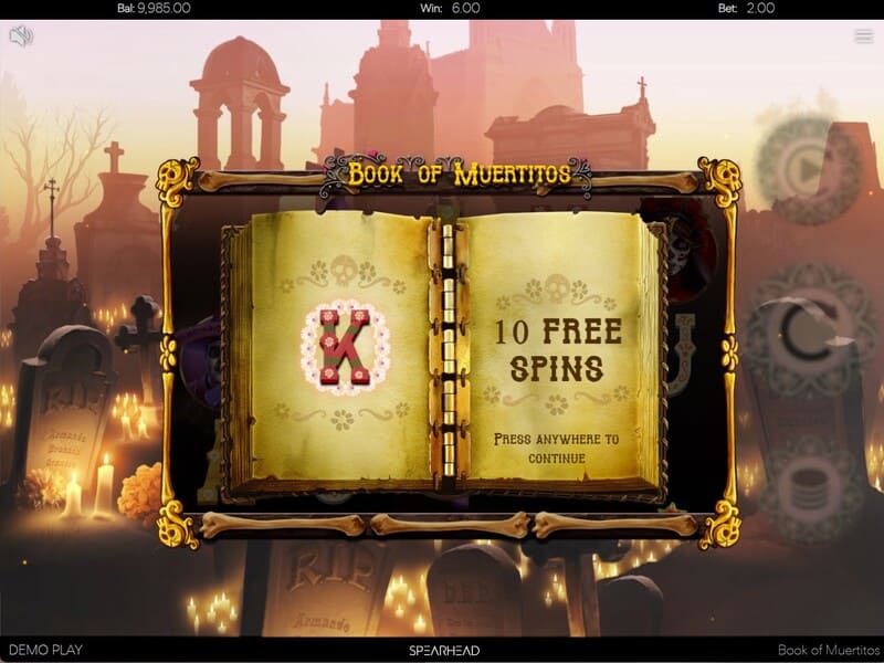 Estrategias para jugar tragamonedas Book of Muertitos online