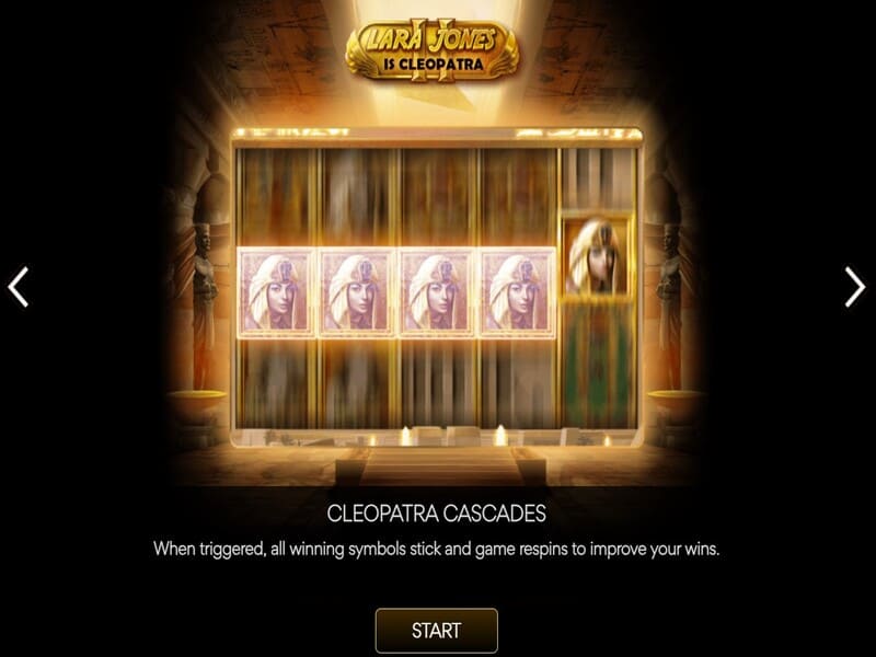 Juega Lara Jones is Cleopatra II máquina tragamonedas