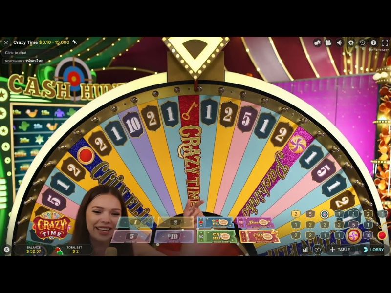 Funciones de Crazy Time online