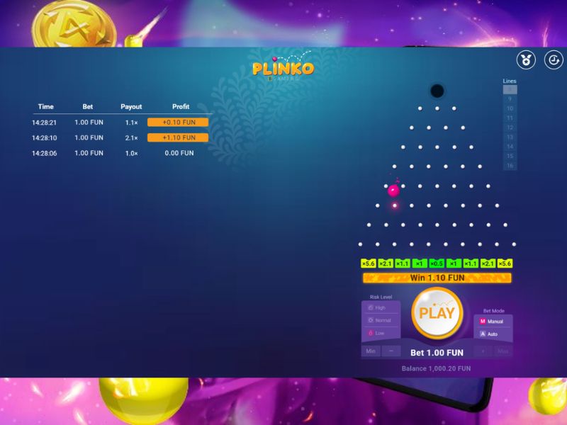 ¿Cómo se descarga Plinko en línea?